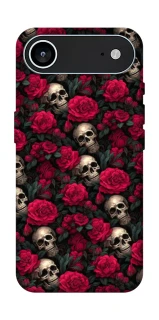 Чехол на Apple iPhone 17 Air (6.5") Черепа и розы фото 1 из 1