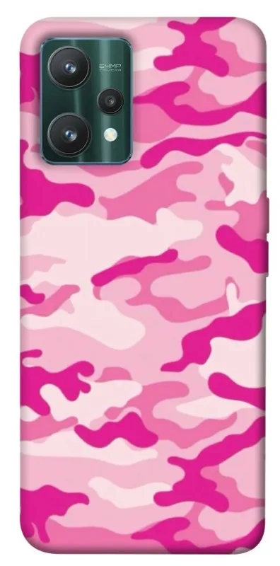 Чехол на Realme 9 Pro camouflage pink фото 1 из 1
