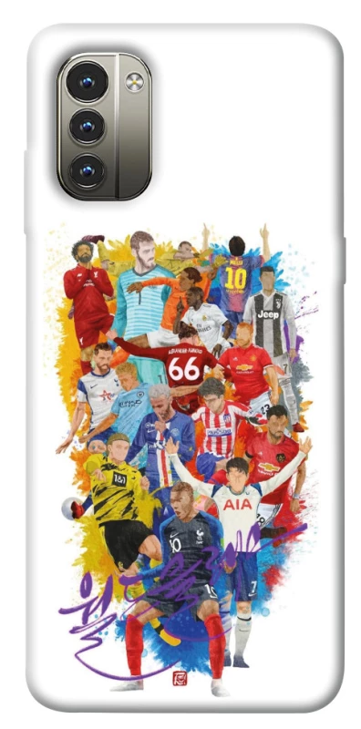 Чехол на Nokia G11 Football Abstract v2 фото 1 из 1