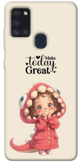 Чохол на Samsung Galaxy A21s Make today great фото 1 з 1