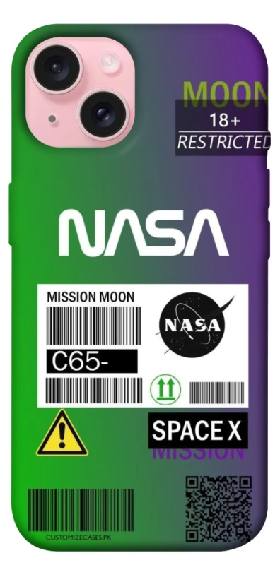 Чохол на Apple iPhone 15 (6.1") NASA ver.2 фото 1 з 1