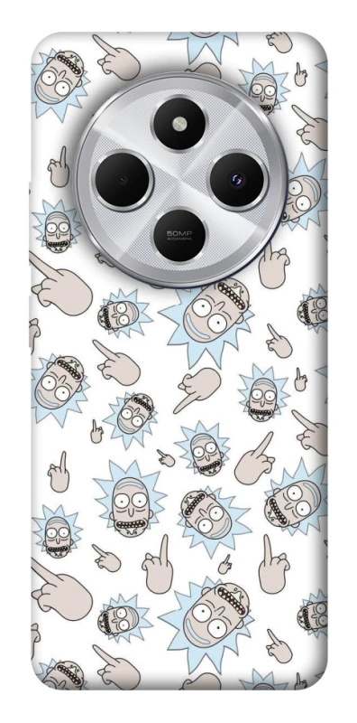 Чохол на Xiaomi Redmi 14C / Poco C75 Rick and Morty style фото 1 з 1