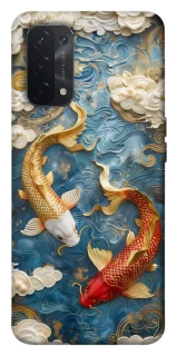 Чехол на Oppo A54 5G / A74 5G Koi carp фото 1 из 1