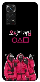 Чохол на Xiaomi Redmi Note 11 (Global) / Note 11S squid game v5 фото 1 з 1