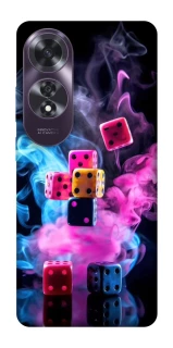 Чехол на Oppo A60 Игральные кости фото 1 из 1