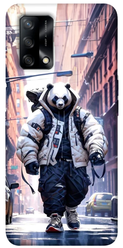 Чохол на Oppo A74 4G Панда кур'єр фото 1 з 1