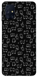 Чохол на Samsung Galaxy M31s Black Cats фото 1 з 1