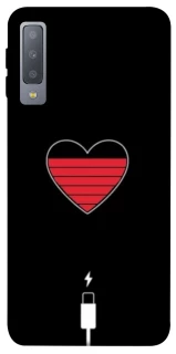 Чохол на Samsung A750 Galaxy A7 (2018) Charge your heart фото 1 з 1