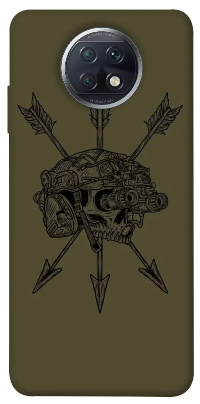 Чехол на Xiaomi Redmi Note 9 5G / Note 9T Mil skull фото 1 из 1
