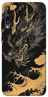 Чохол на Huawei P40 Lite E gold dragon фото 1 з 1