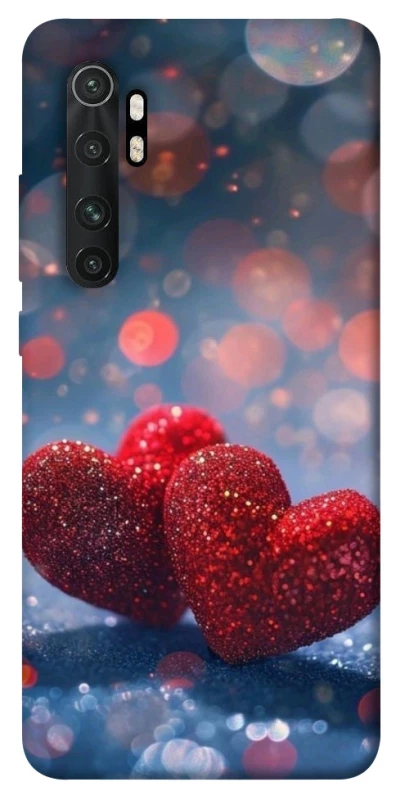 Чохол на Xiaomi Mi Note 10 Lite Red hearts фото 1 з 1