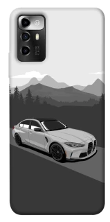 Чехол на ZTE Blade A72 BMW grey v3 фото 1 из 1