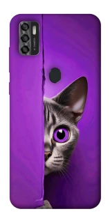 Чохол на ZTE Blade A7s (2020) Кіт-підглядач фото 1 з 1