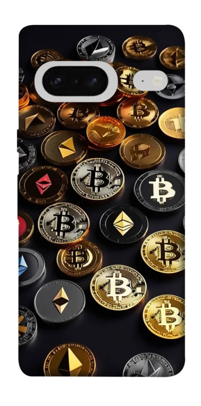 Чехол на Google Pixel 7 Many coins фото 1 из 1