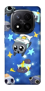 Чехол на Xiaomi Redmi Note 14 Pro+ 5G Pebble kitten stars фото 1 из 1