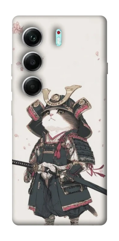 Чохол на Tecno Camon 40 Pro 5G Samurai Cat Warrior фото 1 з 1