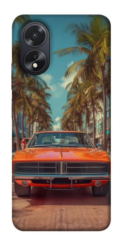 Чехол на Oppo A38 Tropical car фото 1 из 1