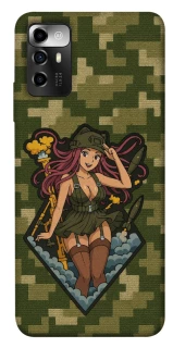 Чохол на ZTE Blade V40 Vita Military Waifu фото 1 з 1