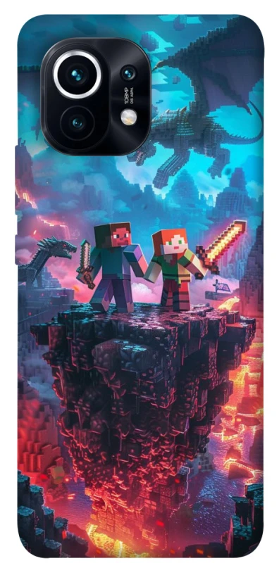 Чохол на Xiaomi Mi 11 Minecraft v3 фото 1 з 1