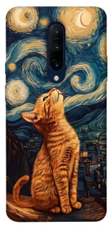 Чохол на OnePlus 7 Pro van gogh cat фото 1 з 1