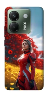 Чехол на Xiaomi Poco M7 pro 5G Cyber space girl ver.5 фото 1 из 1