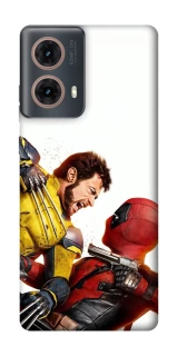 Чехол на Motorola Moto G85 Deadpool and Wolverine фото 1 из 1