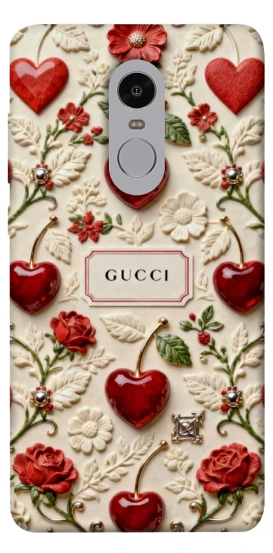 Чехол на Xiaomi Redmi Note 4X / Note 4 (Snapdragon) Gucci ver.2 фото 1 из 1