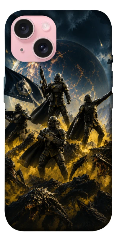 Чохол на Apple iPhone 15 (6.1") HELLDIVERS фото 1 з 1