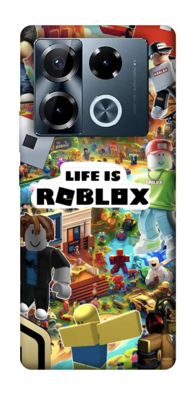 Чохол на Infinix Note 40 Pro 4G Life is Roblox фото 1 з 1