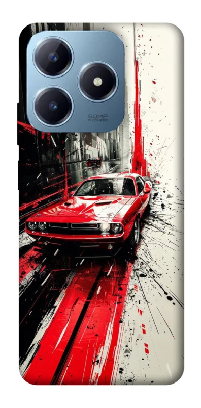 Чехол на Realme C63 Painted Mustang фото 1 из 1