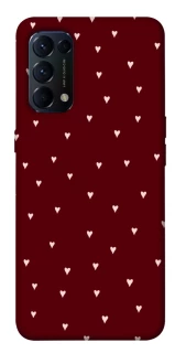 Чехол на Oppo Reno 5 4G Smal hearts фото 1 из 1