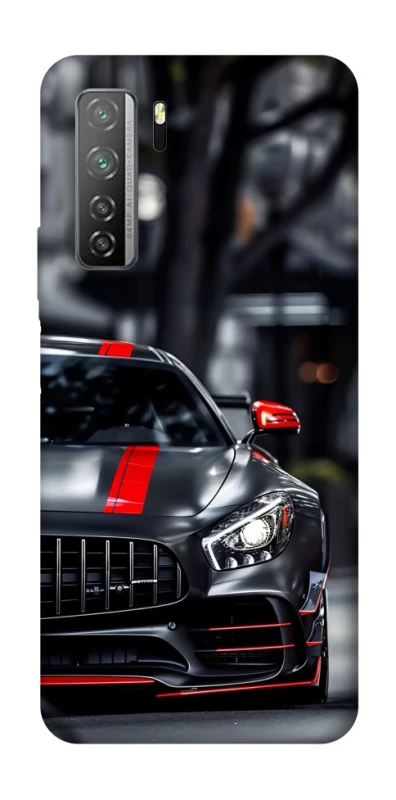 Чохол на Huawei Nova 7 SE Black Mercedes фото 1 з 1