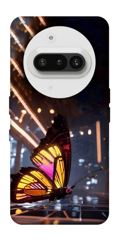 Чехол на Nothing Phone (3a) Cyber butterfly фото 1 из 1