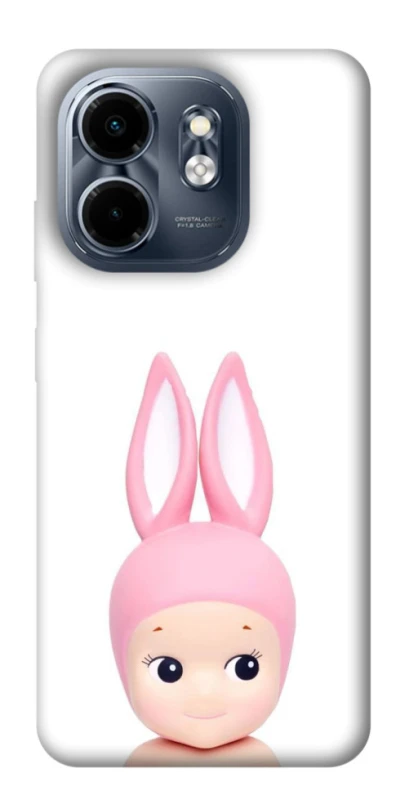 Чохол на Infinix Smart 9 4G / Hot 50i Minimal Bunny Peek фото 1 з 1