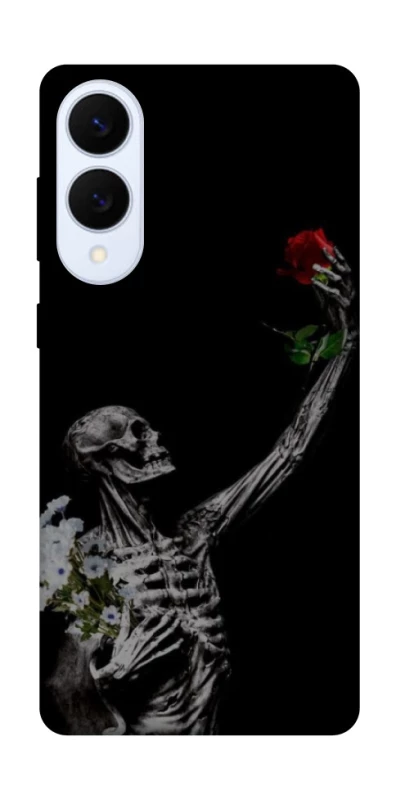 Чохол на Samsung Galaxy S25 Edge Skeleton vs Rose фото 1 з 1