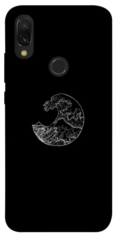 Чохол на Xiaomi Redmi 7 Black tsunami фото 1 з 1