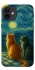 Чохол на Apple iPhone 12 mini (5.4") Cats under the stars фото 1 з 1