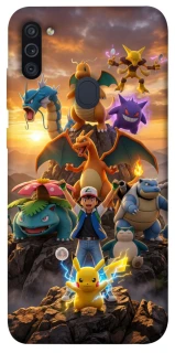 Чехол на Samsung Galaxy M11 Pokemon фото 1 из 1
