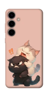 Чехол на Samsung Galaxy S25 FE Сat and cat фото 1 Чехол на Samsung Galaxy S25 FE Сat and cat фото 1 из 1
