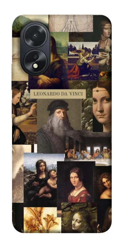 Чехол на Oppo A38 Leonardo da Vinci фото 1 из 1
