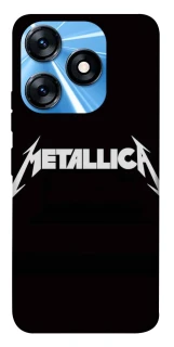 Чехол на TECNO Spark 10 Metallica logo фото 1 Чехол на TECNO Spark 10 Metallica logo фото 1 из 1