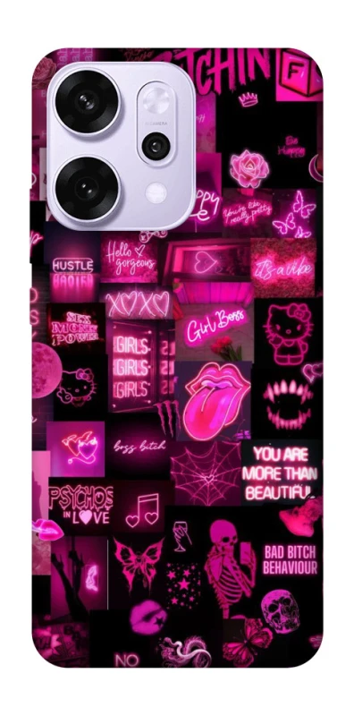 Чехол на Oppo Reno 14 Pro Hot collage ver.8 фото 1 из 1