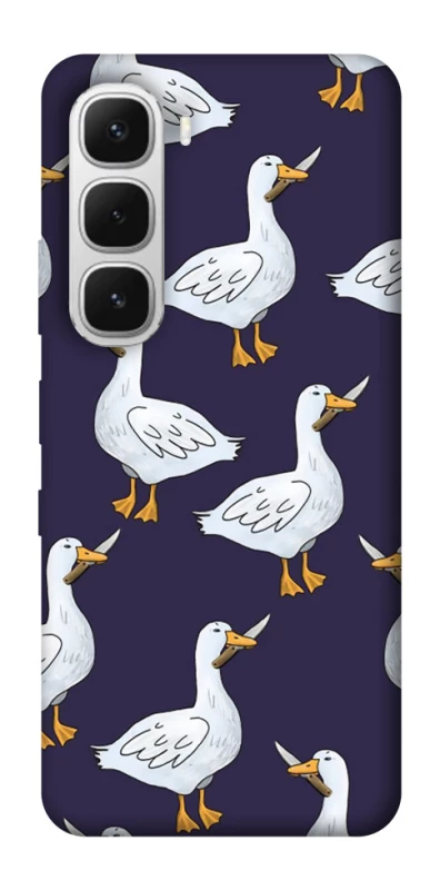 Чохол на Infinix Hot 60i Гуси з претензією фото 1 з 1