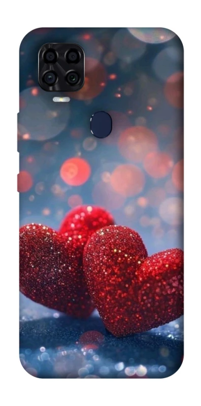 Чохол на ZTE Blade v2020 Red hearts фото 1 з 1