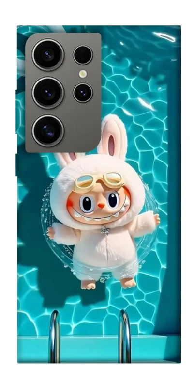Чохол на Samsung Galaxy S24 Ultra Labubu in the pool ver.2 фото 1 з 1
