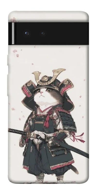 Чохол на Google Pixel 6 Samurai Cat Warrior фото 1 з 1