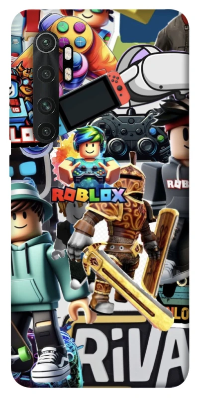 Чохол на Xiaomi Mi Note 10 Lite Roblox collage ver.1 фото 1 з 1