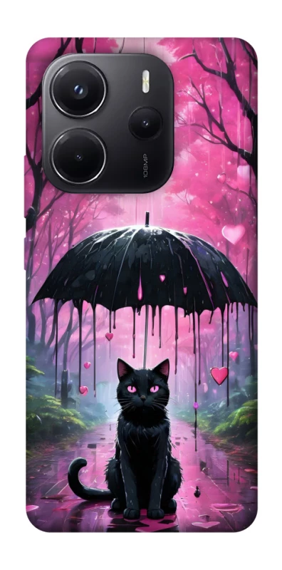 Чохол на Xiaomi Redmi Note 14 5G Black cat фото 1 з 1