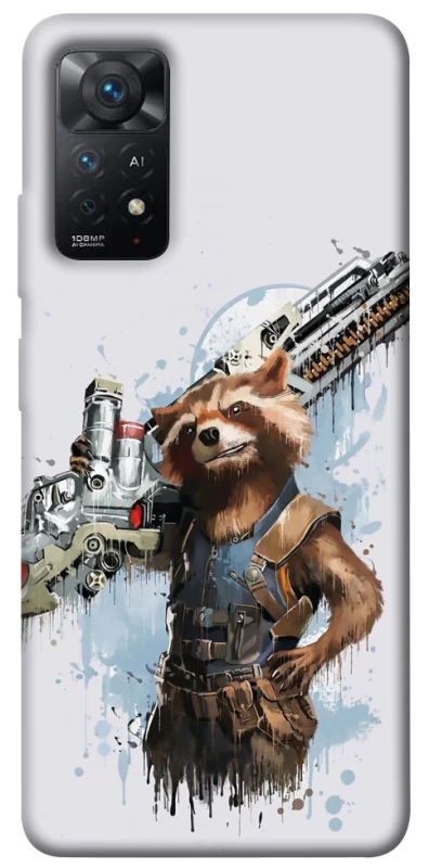 Чохол на Xiaomi Redmi Note 11 Pro 4G/5G Rocket Raccoon фото 1 з 1