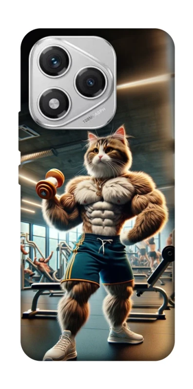 Чехол на Honor 400 Lite Качок кот фото 1 из 1